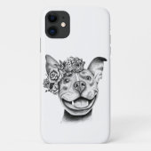 Gedraaide Pitbull Case-Mate iPhone Case (Achterkant)