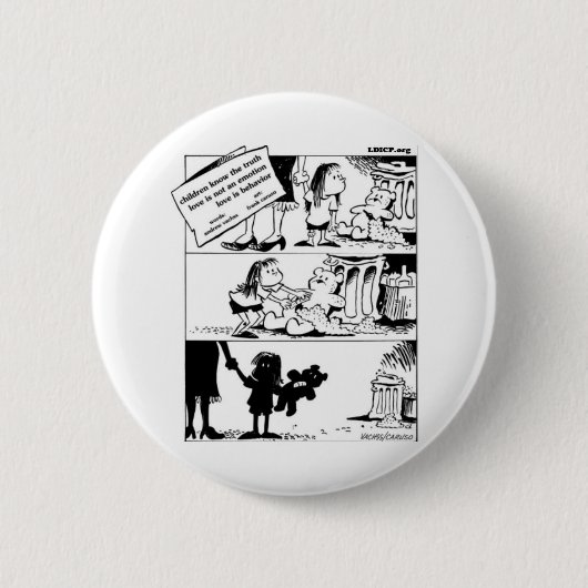 Gedrag is de waarheidsronde Button (Voorkant)