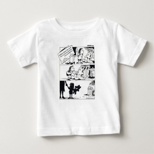 Gedrag is het Truth T-shirt - Baby (Voorkant)