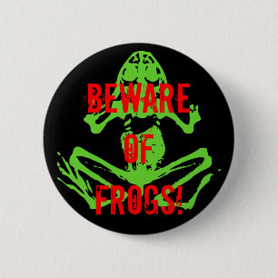 GEDRAG VAN DE FROGS! RONDE BUTTON 5,7 CM