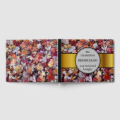 Gedragde herfstboom laat het postherdenkingsboek gastenboek (Volledig)