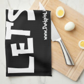 GEDRAGEN! LATEN WE BEGINNEN! HANDDOEK (Quarter Fold)