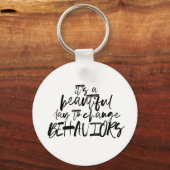 Gedragsanalist, BCBA, RBT, Gedragsdeskundige, ABA Sleutelhanger (Voorkant)