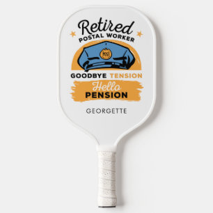 Gedragscode voor persoonlijk pensioen pickleball paddle