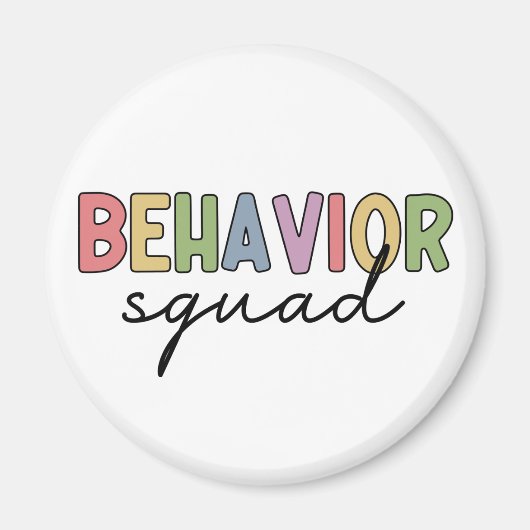 Gedragspad | Gedrag Therapist ABA Therapist Magneet (Voorkant)