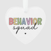 Gedragspad | Gedrag Therapist ABA Therapist Ornament (voorkant)