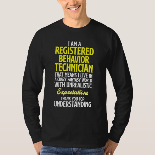 Gedragstechnisch gedrag van de technicus RBT 11 T-shirt (Voorkant)