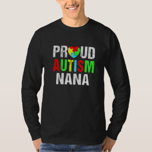 Gedresseerd autisme Nana Heart Family Matching T-shirt