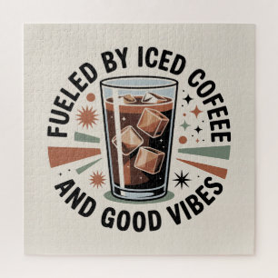Gedreven door ijskoude koffie en goede vibes legpuzzel
