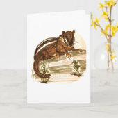 Gedrongen de Kaart van de Verjaardag van de (Gele Bloem)