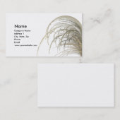 Gedroogd Prairie Grass Visitekaartje (Voorkant / Achterkant)