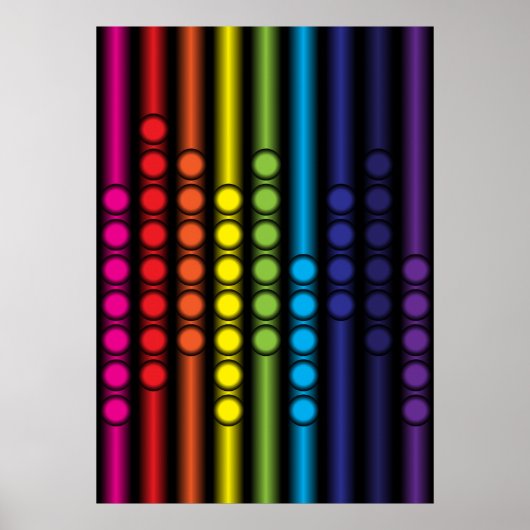Gedroogd spectrum poster (Voorkant)