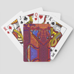 Gedroogde Aarde Pokerkaarten