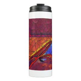 Gedroogde aarde thermosbeker