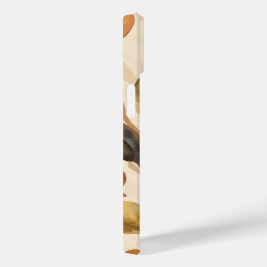 Gedroogde bladeren iPhone Case (Achterkant / Rechts)