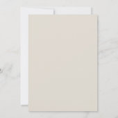 Gedroogde bladeren Pampas Grass Boho Beige Vrijgez Kaart (Achterkant)