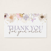 Gedroogde bloemen dank je korting op de kaart (Voorkant)