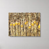 Gedroogde cornflak-decorpties canvas afdruk (Voorkant)
