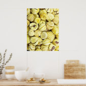 Gedroogde kastanjes poster (Keuken)