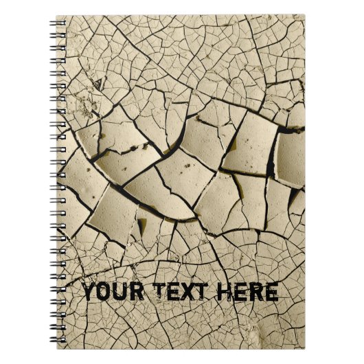 Gedroogde Modder Notitieboek (Voorkant)