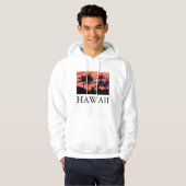 Gedroogde palmbomen, Hawaii Hoodie (Voorkant volledig)