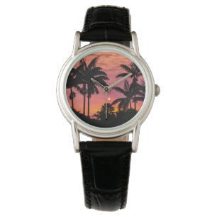 Gedroogde palmbomen, Hawaii Horloge