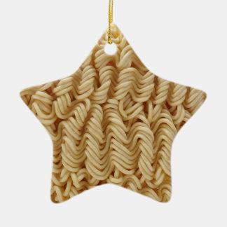 Gedroogde ramen noedels keramisch ornament