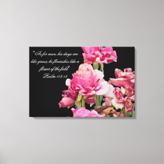 Gedroogde Roos Vers Canvasprint Canvas Afdruk