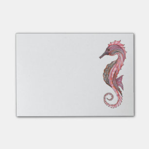 Gedroogde Seahorse Sticky Notes