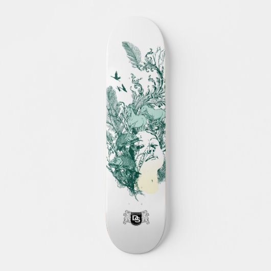 Gedroogde Skateboard (Voorkant)