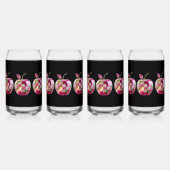 Gedrukt blikglas blikvorm glas (Achterkant)