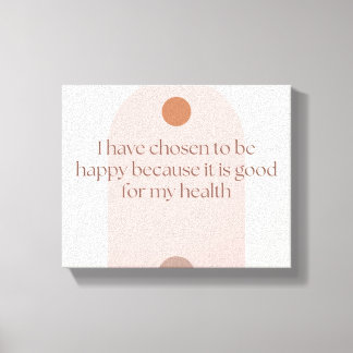 Gedrukt canvas ontwerp.