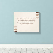 Gedrukt canvas ontwerp. afdruk (Insitu (Houten vloer))