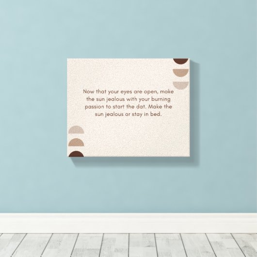 Gedrukt canvas ontwerp. afdruk (Insitu (Houten vloer))