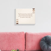 Gedrukt canvas ontwerp. afdruk (Insitu (Woonkamer))