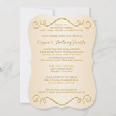 GEDRUKT LINT Fantasie Vorm Uitnodiging 60-jarig Ju (Achterkant)