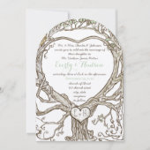 Gedrukt op Beide zijden Green Boho Heart Shaped Kaart (Voorkant)