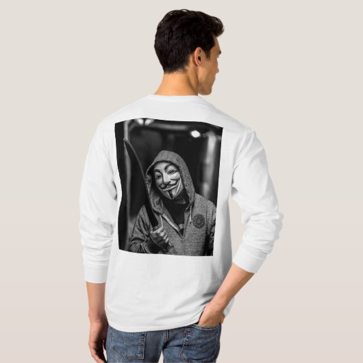 Gedrukt T-shirt (Achterkant volledig)