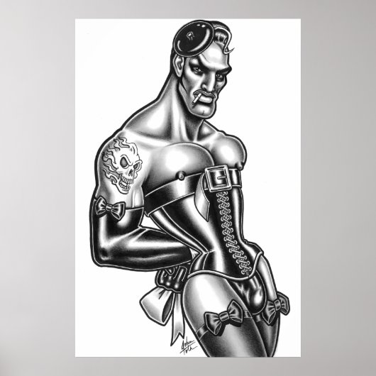 Gedrukt tot thrill poster (Voorkant)