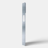 Gedrukt zilver Kijk Gepersonaliseerd Monogram Case-Mate iPhone Case (Achterkant / Rechts)