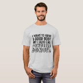 GEDRUKTE DONUTS GOEDE LICHAAMFUNNY DONUT T SHIRTS (Voorkant volledig)