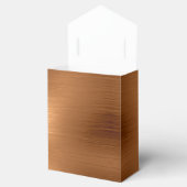 Gedrukte koperen blik bedankdoosjes (Geopend)