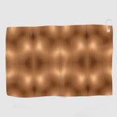 Gedrukte koperen blik golfhanddoek (Horizontaal)