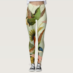 GEDRUKTE Leggings  KUNST VAN HAPPY-VOGELS