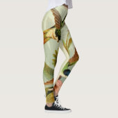 GEDRUKTE Leggings  KUNST VAN HAPPY-VOGELS (Rechts)