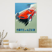 Gedrukte posters van Cote d'Azur Art Deco (Keuken)