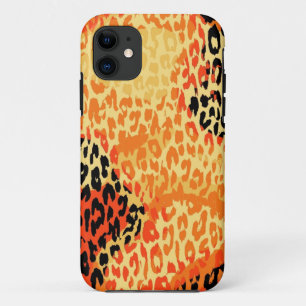 Gedrukte retroflectorhuid van luipaard 3 iPhone 11 hoesje