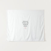 Gedrukte tapijtbanner party decor wandkleed (Voorkant (horizontaal))