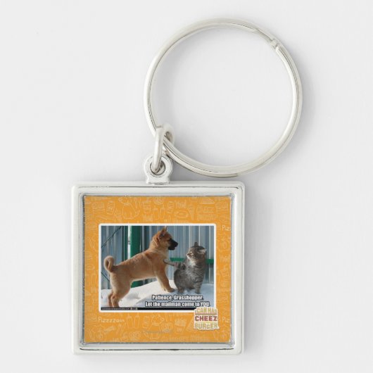 Geduld, Grasshopper. Sleutelhanger (Voorkant)