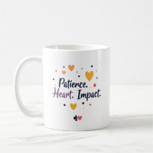 Geduld. Hart. Impact. – SPED Lerareneditie Koffiemok